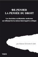 Re-penser la pensée du droit